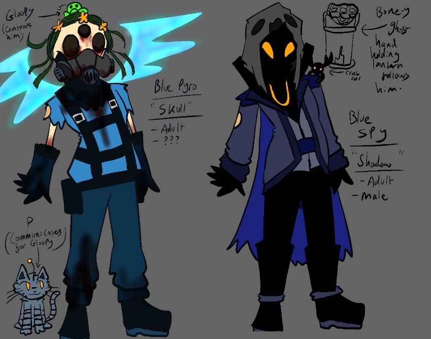 pyro and spy designs