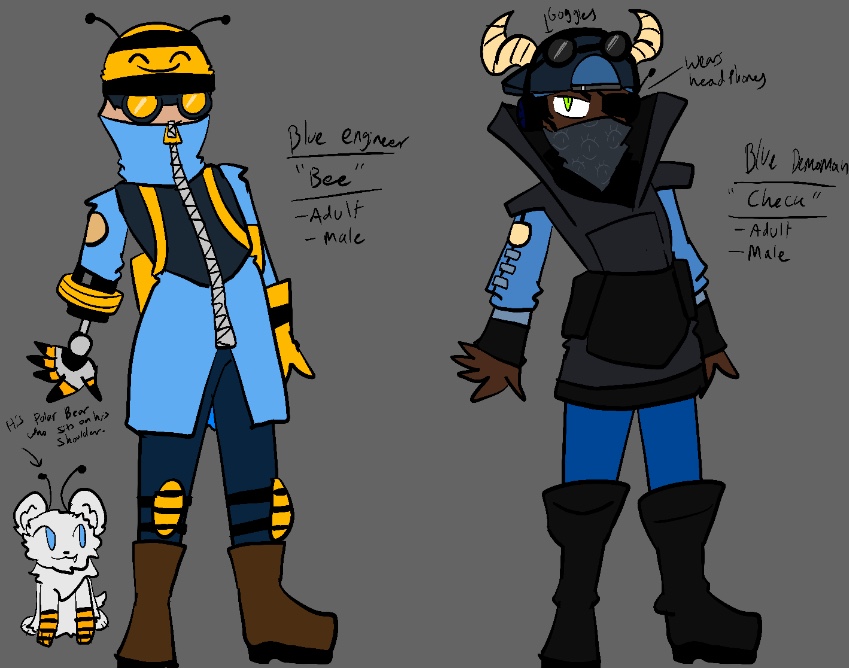 engineer and demoman designs