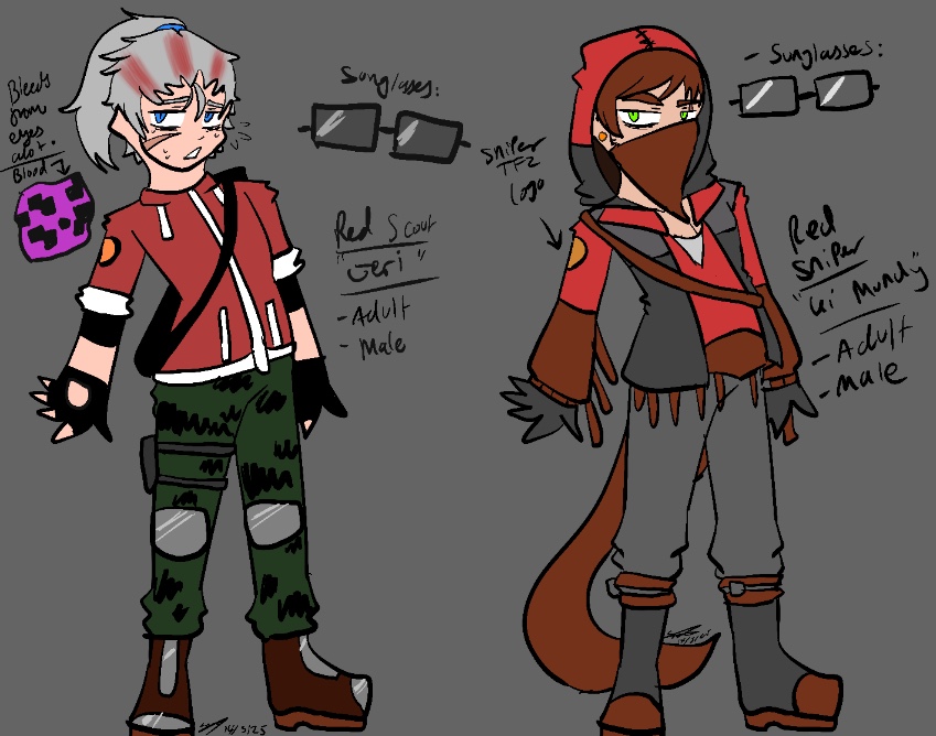 scout and sniper designs